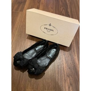 プラダ(PRADA)のPRADA プラダ　エナメル　バレーシューズ(バレエシューズ)