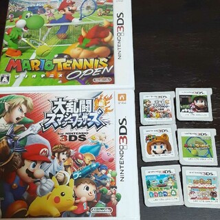 任天堂 - 3DS　6枚セット　おまとめセット　マリオ　どうぶつの森