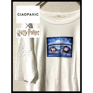 チャオパニック(Ciaopanic)のチャオパニック×ハリーポッター 半袖Tシャツ コラボ 秘密の部屋 ホワイト(Tシャツ(半袖/袖なし))