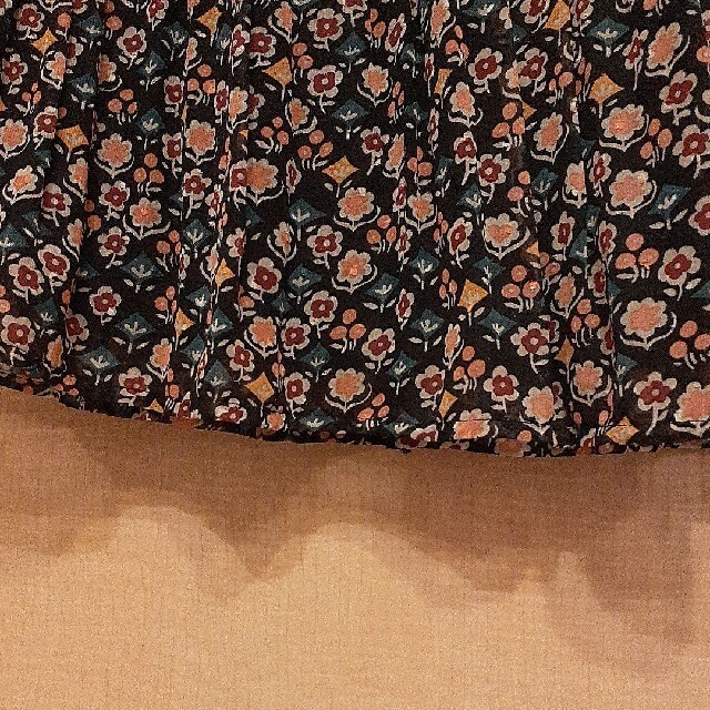 Rope' Picnic(ロペピクニック)の小花柄プリーツスカート レディースのスカート(ひざ丈スカート)の商品写真