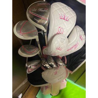 ウィルソン(wilson)のWilson ティアラ　PS　レディース　ピンク　ゴルフクラブセット(クラブ)