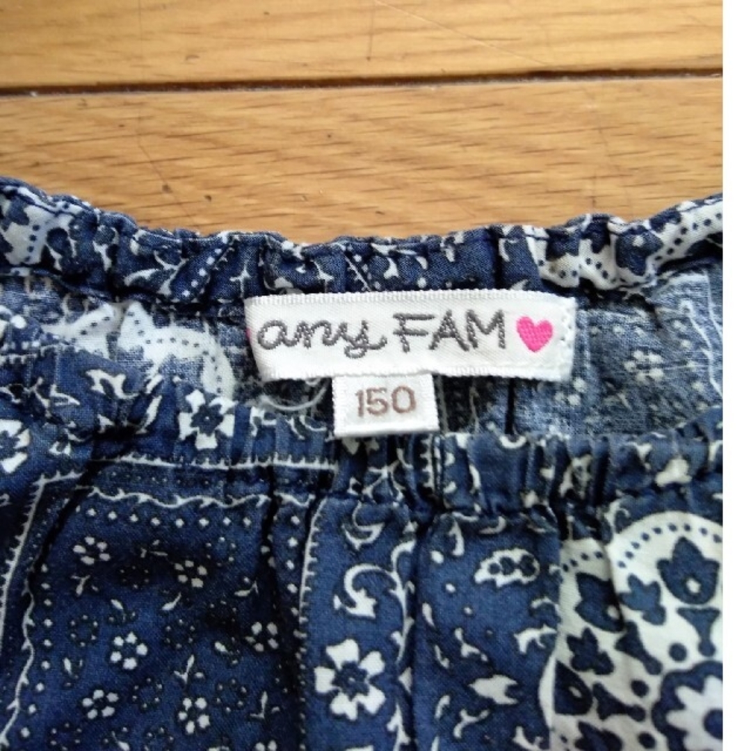 anyFAM(エニィファム)の女の子  150  セット キッズ/ベビー/マタニティのキッズ服女の子用(90cm~)(Tシャツ/カットソー)の商品写真