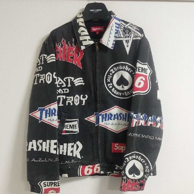 シュプリーム Thrasher work jacket 登坂広臣着用モデル | ochge.org
