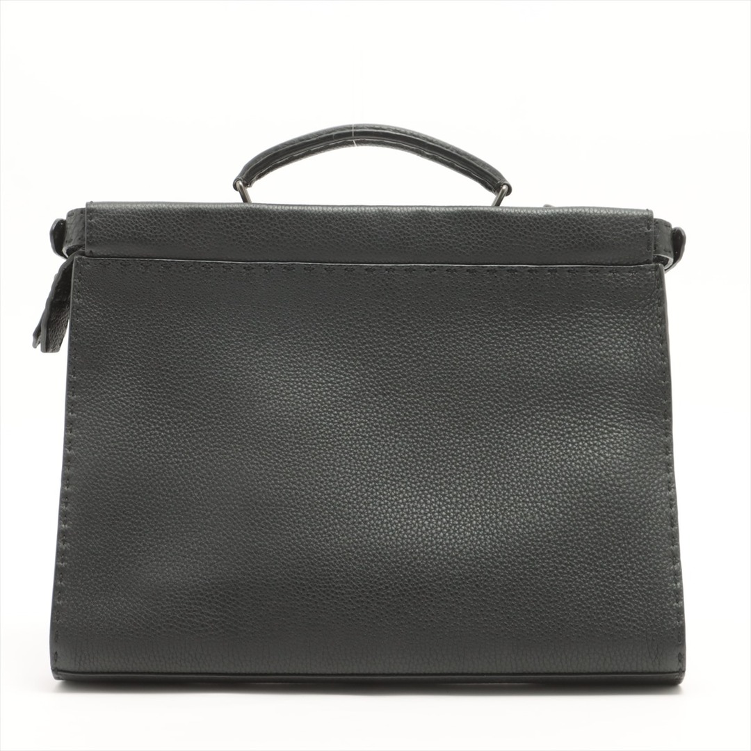 FENDI - フェンディ ピーカブーフィット レザー  ブラック レディース ビジネスバ
