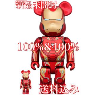 メディコムトイ(MEDICOM TOY)のBE@RBRICK IRON MAN MARK 50 100％ & 400％(フィギュア)