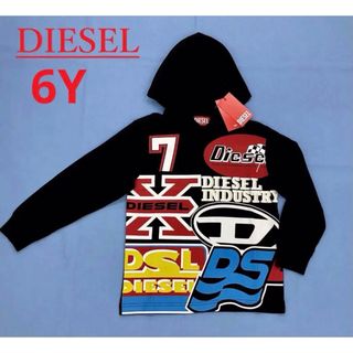 ディーゼル(DIESEL)のディーゼル　キッズ　長袖Tシャツ 1422　サイズ 6Y　新品　J00945(Tシャツ/カットソー)