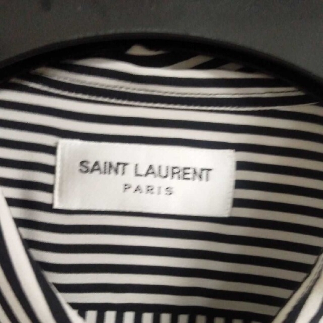 Saint Laurent - 登坂広臣 OMI着用 サンローラン ストライプシルク