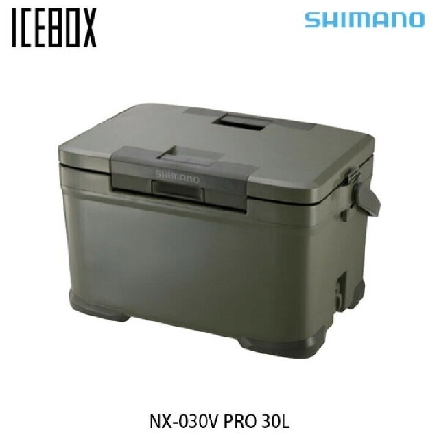 JAPAN重量【新品未使用】シマノ　アイスボックスプロ30　カーキ　 ICEBOX PRO 3