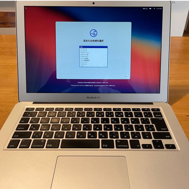 MacBook Air (13-inch,Mid2013) MD760J/A - ノートPC