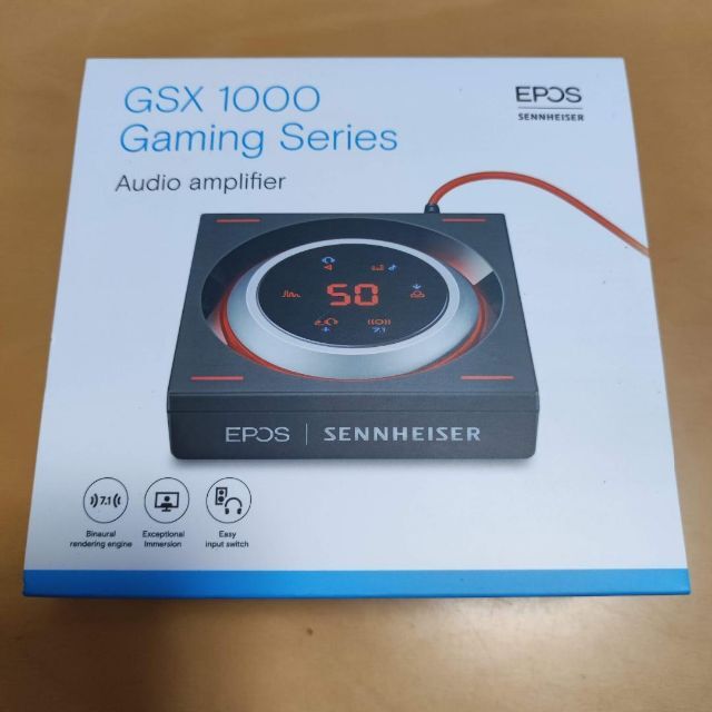 新品 未開封 ゼンハイザー ゲーミング PCオーディオアンプ GSX 1000