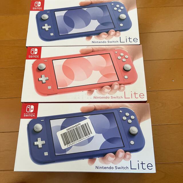 Nintendo Switch(ニンテンドースイッチ)の新品Nintendo Switch LITE スイッチライト5台セット エンタメ/ホビーのゲームソフト/ゲーム機本体(家庭用ゲーム機本体)の商品写真