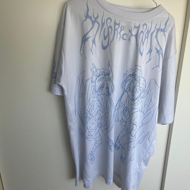 MILKBOY(ミルクボーイ)のトウフ×KRY オリジナル Tシャツ 着丈80cmのユニセックスオーバーサイズ レディースのトップス(Tシャツ(半袖/袖なし))の商品写真