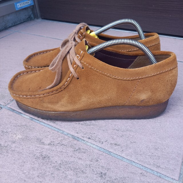 Clarks(クラークス)のClarks ワラビー モカシン　スエード　レザー　US7 メンズの靴/シューズ(ブーツ)の商品写真