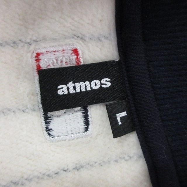 atmos(アトモス)のアトモス 21AW トレーナー ロゴパッチ ベースボール ストライプ L メンズのトップス(その他)の商品写真