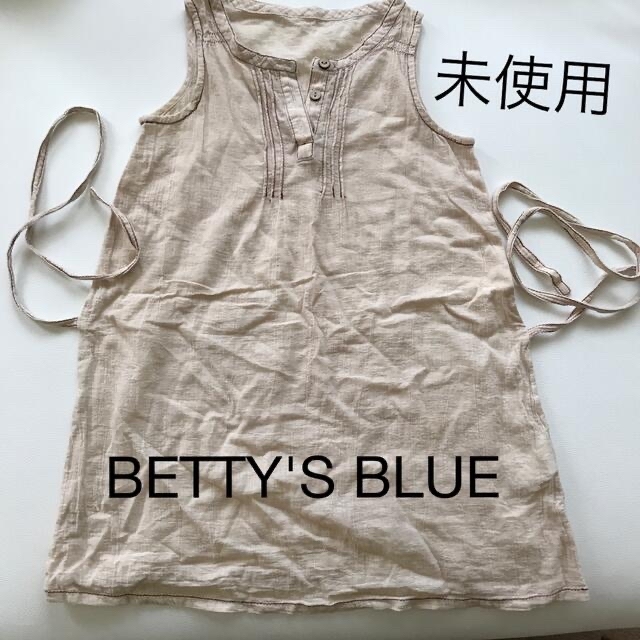 BETTY'S BLUE(ベティーズブルー)のペティーズブルー　ノースリーブ ワンピース 120女の子　綿100% キッズ/ベビー/マタニティのキッズ服女の子用(90cm~)(ワンピース)の商品写真