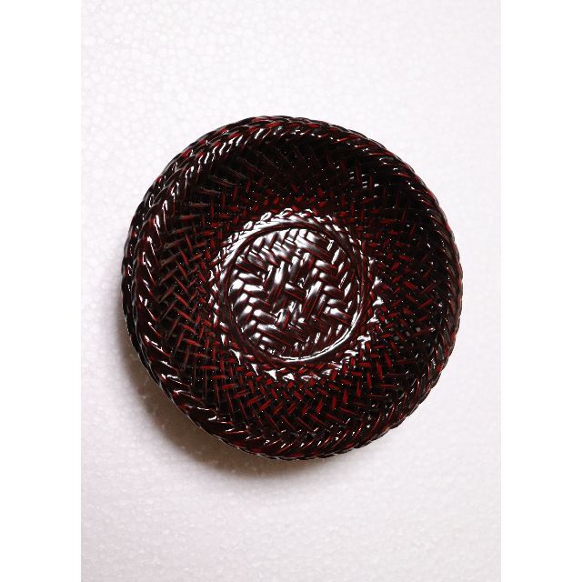 籃胎 らんたい漆器 茶托 5客 伝統工芸 美品の通販 by 断捨離爺