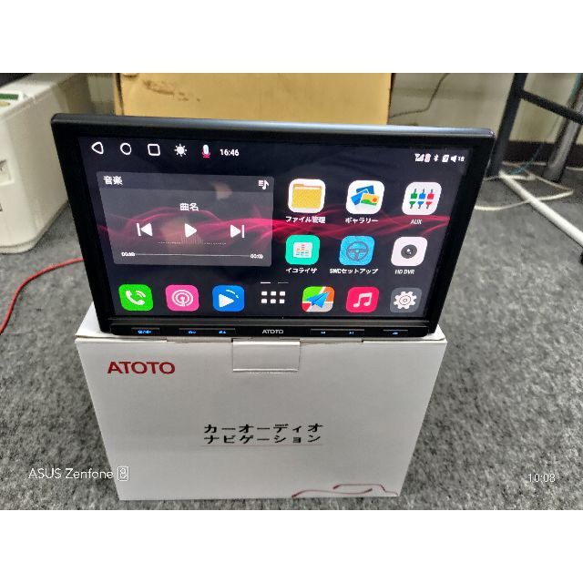 自動車/バイクATOTO S8 PRO 10インチ S8G2104PR-A 4GLTE 対応