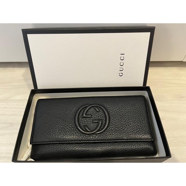 ふるさと割】 激安正規 新品同様‼️ 新品同様‼️ 長財布 グッチ GUCCI