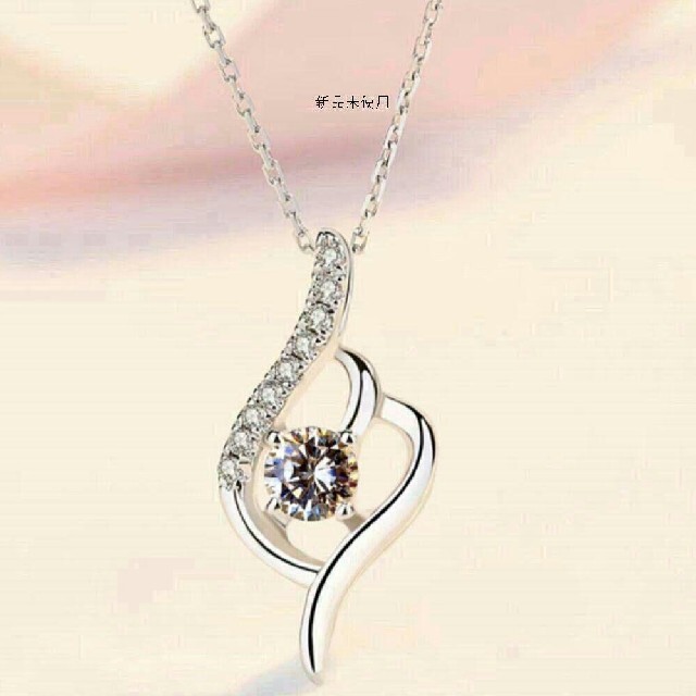 極品】美しいネックレス 18Kホワイトゴールド 2.00ctダイヤモンド3
