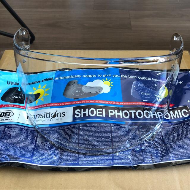 SHOEI フォトクロミックシールドバイク