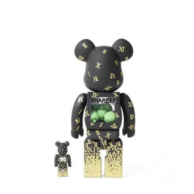 BE@RBRICK(ベアブリック)のBE@RBRICK SHAREEF 3 100％ & 400％ ベアブリック エンタメ/ホビーのフィギュア(その他)の商品写真