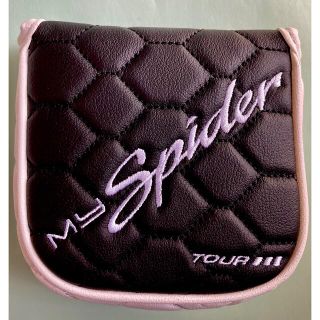 テーラーメイド(TaylorMade)のマイスパイダーパター　myspiderパターカバー極美品！(その他)