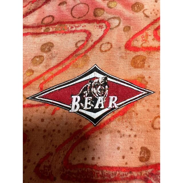 Bear USA(ベアー)のBEAR ベアー USA製 M サイズ 半袖 T-シャツ タイダイ 熊 古着 メンズのトップス(Tシャツ/カットソー(半袖/袖なし))の商品写真