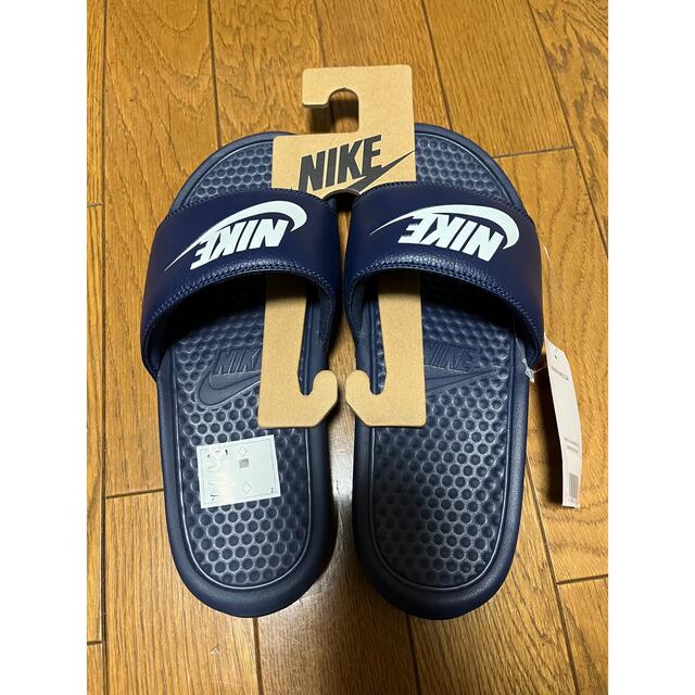 NIKE(ナイキ)の26.0cm NIKE BENASSI　ナイキ　ベナッシ　サンダル　ネイビー メンズの靴/シューズ(サンダル)の商品写真