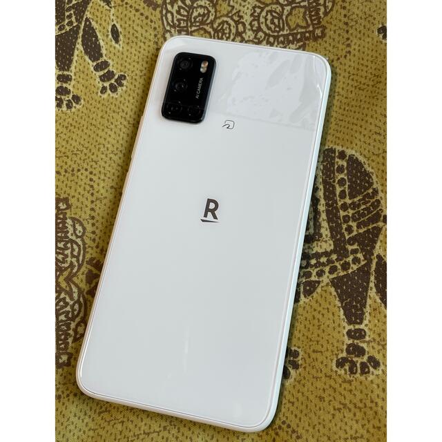 Rakuten(ラクテン)の割れ 楽天 Rakuten BIG s 128GB ホワイト⭐️ SIMフリー スマホ/家電/カメラのスマートフォン/携帯電話(スマートフォン本体)の商品写真