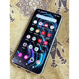 ラクテン(Rakuten)の割れ 楽天 Rakuten BIG s 128GB ホワイト⭐️ SIMフリー(スマートフォン本体)