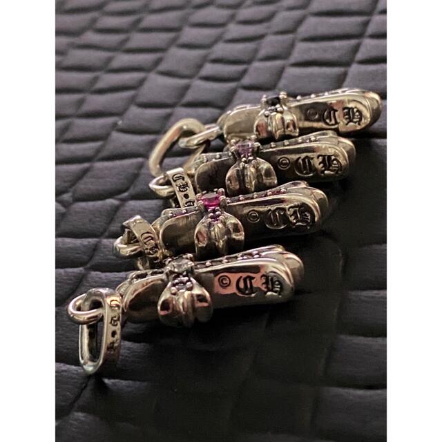 Chrome Hearts(クロムハーツ)の★クロスヘッド★シルバー925製　新品未使用品　ベビーファット　タイニィパヴェ メンズのアクセサリー(ネックレス)の商品写真