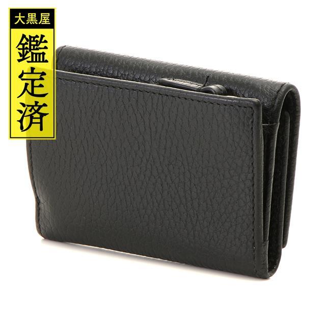 GUCCI - GUCCI GGマーモント ミディアムウォレット ブラック