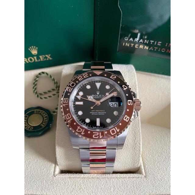 ROLEX(ロレックス)の専用① ROLEX   GMTマスターⅡ  126711CHNR  未使用品 メンズの時計(腕時計(アナログ))の商品写真