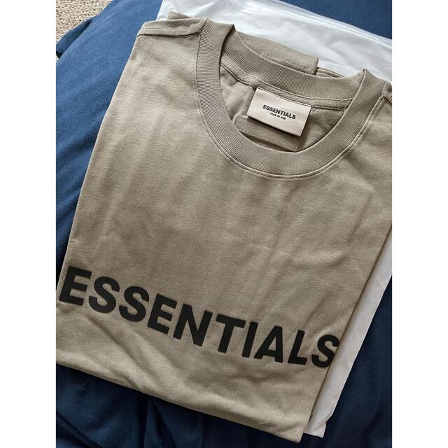 FOG ESSENTIALS 3Dシリコンアップリケボクシー　Tシャツ　ホワイト