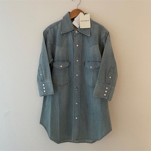 MADISONBLUE WESTERN SHIRT DENIM デニムシャツ