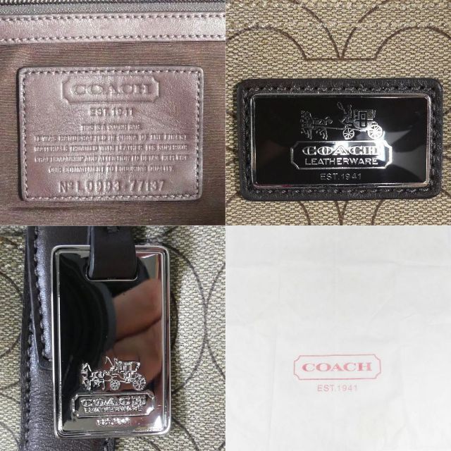 COACH(コーチ)のボストンバッグ 旅行 修学旅行 COACH コーチ シグネチャー AA1373 レディースのバッグ(ボストンバッグ)の商品写真