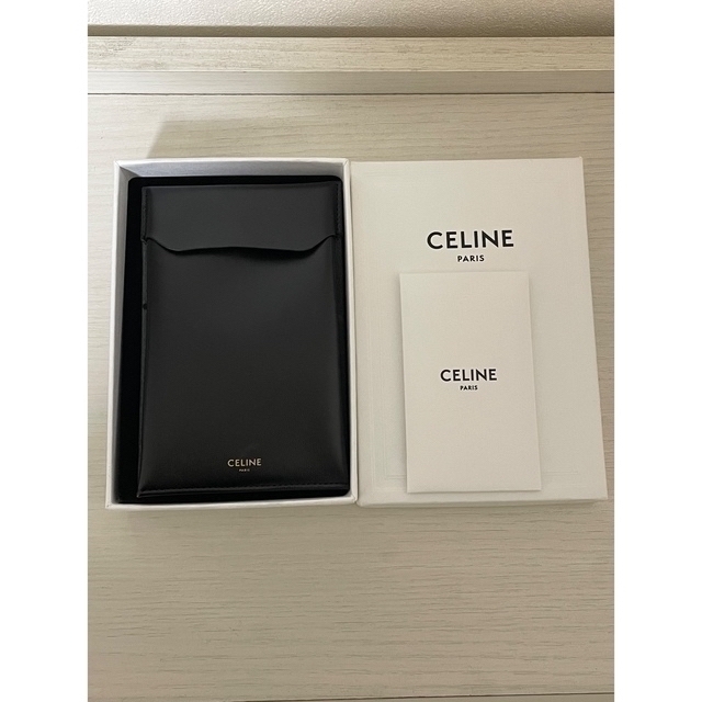 celine(セリーヌ)のCELINE HOMME セリーヌ エギズ ネックレス オニキス シルバー メンズのアクセサリー(ネックレス)の商品写真