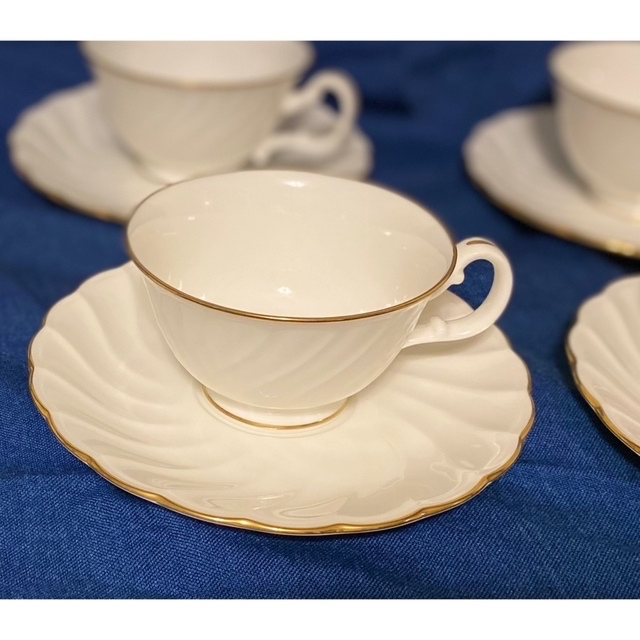 Noritake(ノリタケ)のNoritake ボーンチャイナ　6客　未使用品　　スタジオコレクション インテリア/住まい/日用品のキッチン/食器(食器)の商品写真