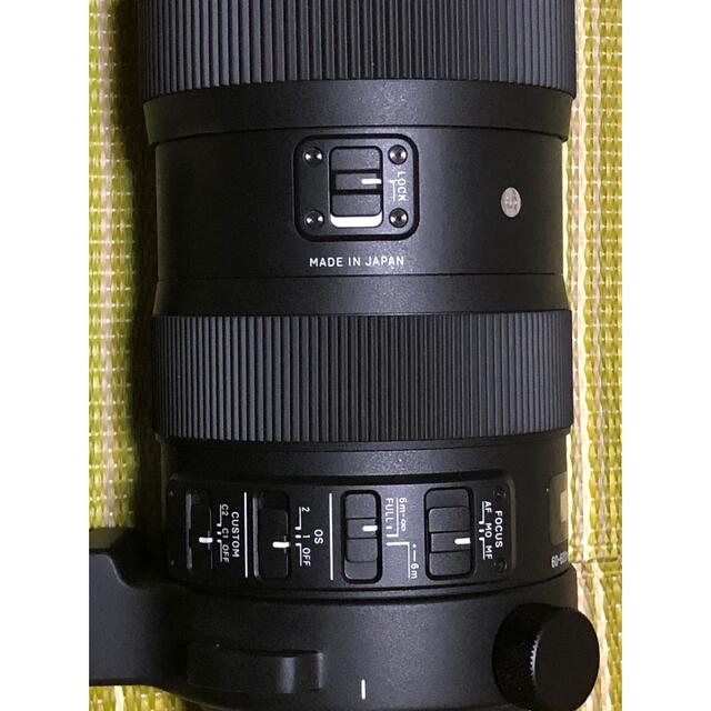 SIGMA(シグマ)のシグマ 60-600mm F4.5-6.3 DG OS HSM ニコFマウント用 スマホ/家電/カメラのカメラ(レンズ(ズーム))の商品写真