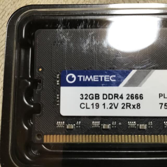 timetec DDR4 32GB - PCパーツ