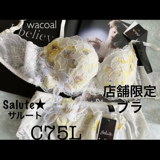 【新品タグ付】 ワコール／Salute★ヴィーナス★Rich Veil☆C75L