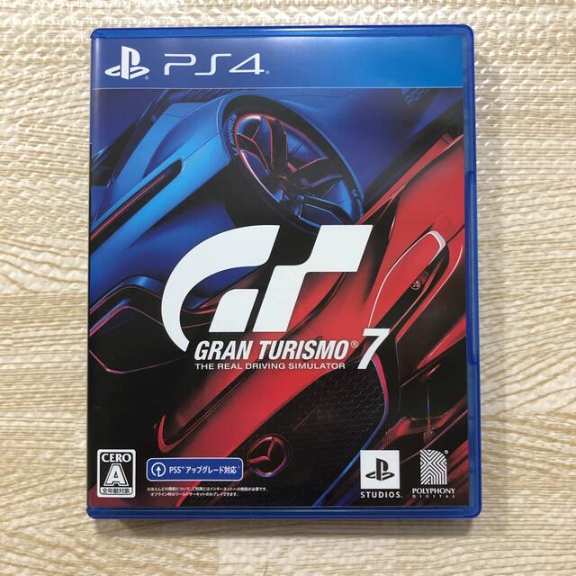 PlayStation4(プレイステーション4)のグランツーリスモ7 PS4 GRAN TURISMO 7 エンタメ/ホビーのゲームソフト/ゲーム機本体(家庭用ゲームソフト)の商品写真