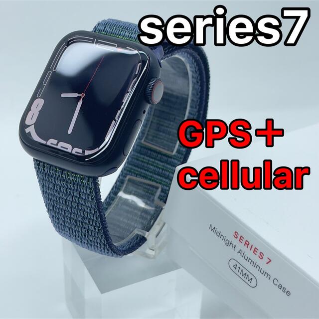 人気ブランドの Apple Watch - Apple Watch series7 ミッドナイト