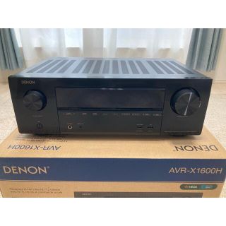 デノン(DENON)のDENON  AVアンプ　AVR-X1600H 美品(アンプ)