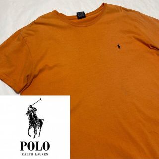 ポロラルフローレン(POLO RALPH LAUREN)の90s 古着 ポロ ラルフローレン 刺繍ロゴ ビッグシルエット ゆるだぼ(Tシャツ/カットソー(半袖/袖なし))