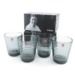 イッタラ(iittala)のイッタラ アイノ・アアルト タンブラー 4点 グレー グラス SC5027E(タンブラー)