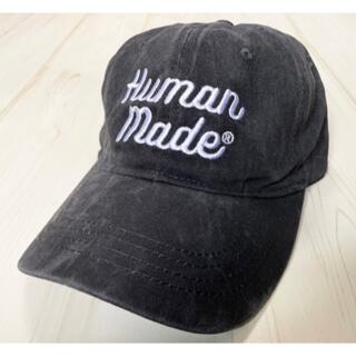 human made ヒューマンメイド ウォッシュ加工 キャップ 帽子 黒