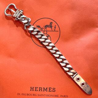 エルメス(Hermes)のエルメス　ビンテージ　ブックルセリエ　シルバー　ブレスレット(ブレスレット)