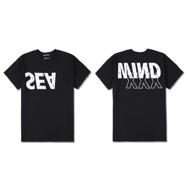 付属品納品書コピーWDS × XXX MONOGRAM T-SHIRT BLACK