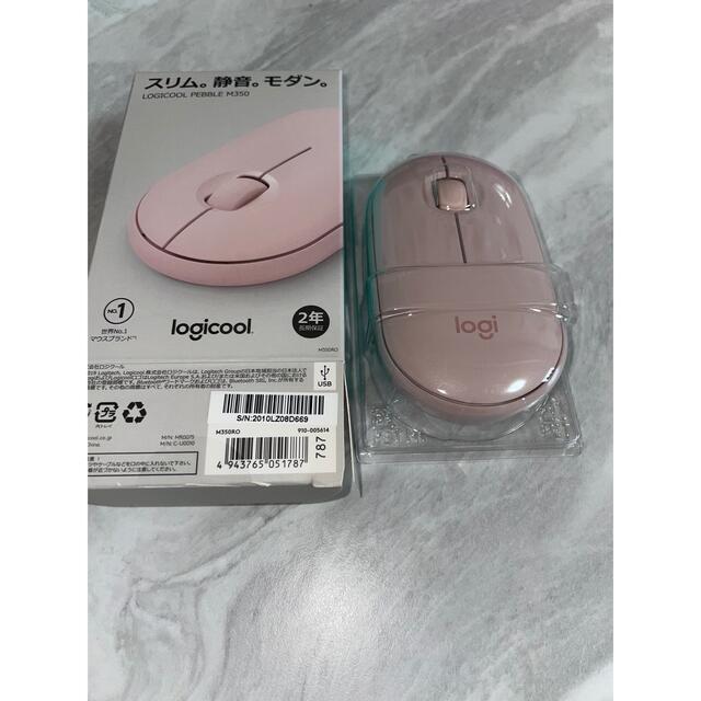 Logicool Bluetooth静音マウス  M350RO値下げ中!!!👐 スマホ/家電/カメラのPC/タブレット(PC周辺機器)の商品写真